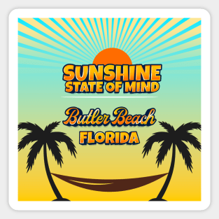 Butler Beach Florida - Sunshine State of Mind Sticker